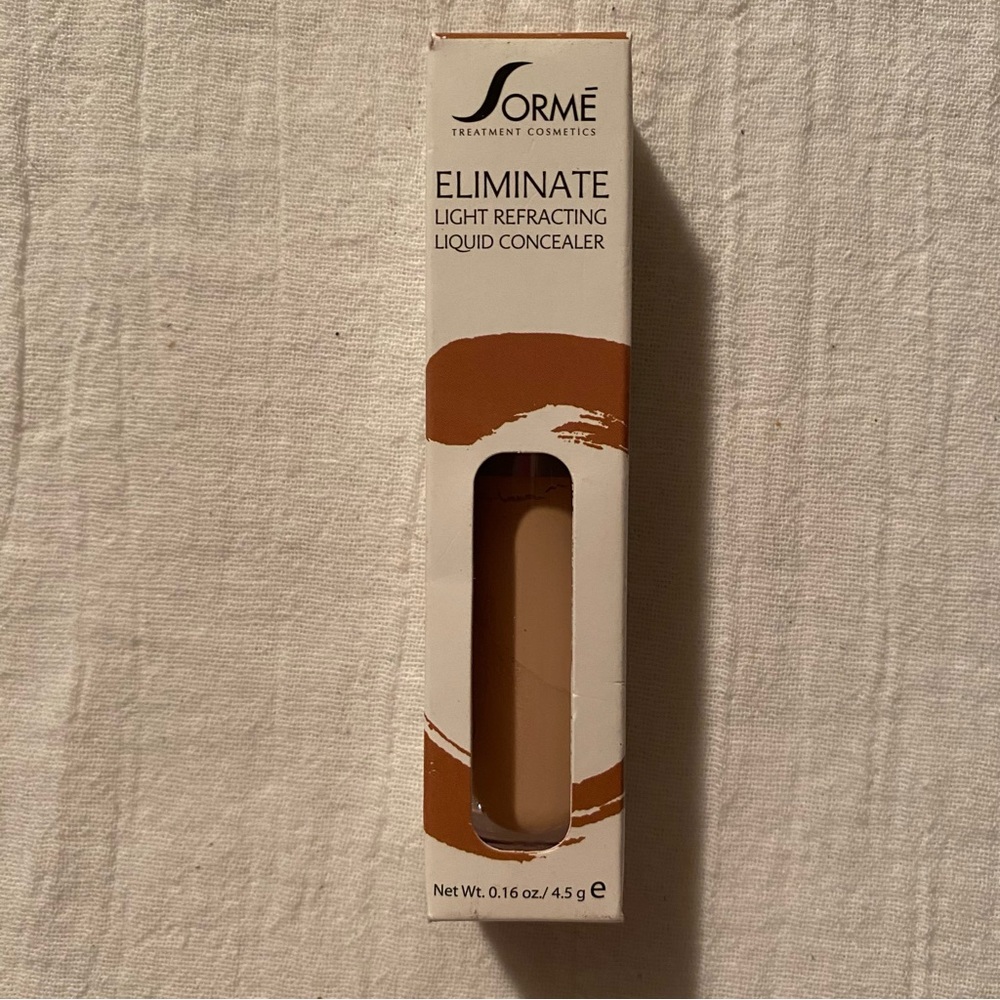 Sormé Eliminate Light Refracting Liquid Concealer Shade 310 Light Honey 0.16 oz